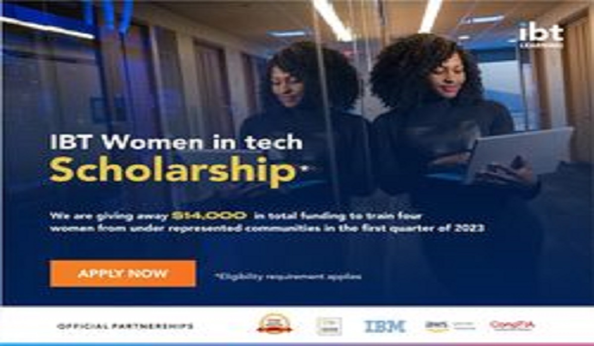 IBT Learning Women in Tech Scholarship